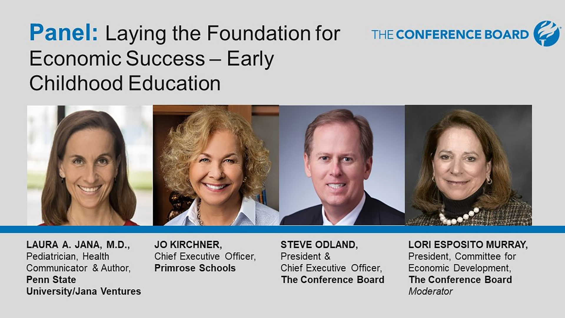 Building a More Civil & Just Society: Session A - Laying the Foundation for Economic Success - Early Childhood Education. 24 Mins
